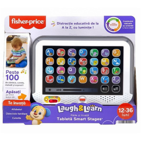 Интерактивный планшет Fisher-Price "Смейся и учись" (RO)