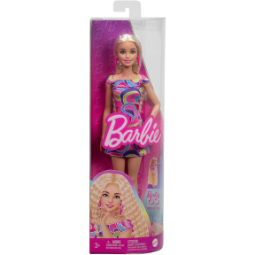 Păpușă Barbie Fashionistas cu păr ondulat auriu