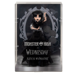 Коллекционная кукла Monster High Wednesday в платье