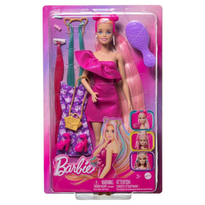 Păpușă Barbie Coafuri uimitoare