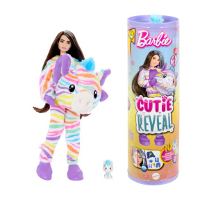 Păpușă Barbie Cutie Reveal Zebră