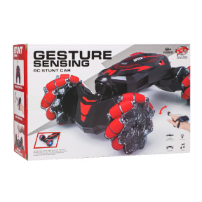 Mașină 1:12 cu 2 t/c "Gesture Sensing", roșie