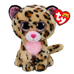 Мягкая игрушка Beanie Boos Леопард Livvie 15 см