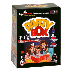 Joc de societate Party Box 18+