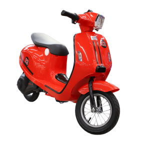 Motocicletă electrică p/u copii 12V10AHx2, 350W, roșie