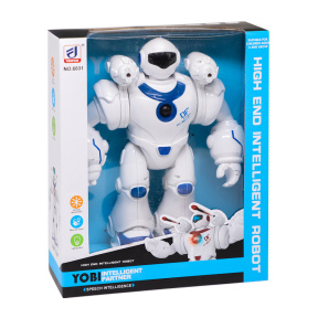 Робот Интерактивный "Yobi", со светом и звуком, синий