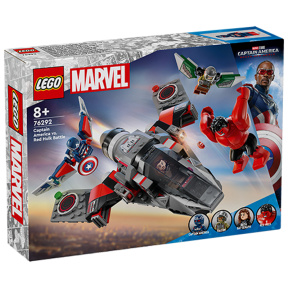 Constructor LEGO Marvel Bătălia Căpitanului America împotriva lui Red Hulk