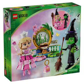 Constructor LEGO Wicked Figuri ale lui Elphaba și Glinda