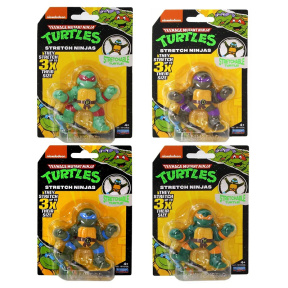 Figurină mini Ninja Turtles stratch în sortiment