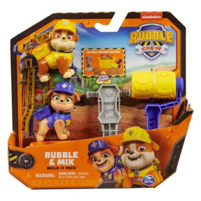 Set figurine Paw Patrol Rubble&Crew (2 bucăți) în sortiment