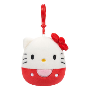 Jucărie moale-breloc SQUISHMALLOWS Hello Kitty 8 cm