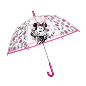 Umbrelă pentru copii transparentă Minnie