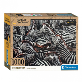 Puzzle "1000" National Geographic - Zebre