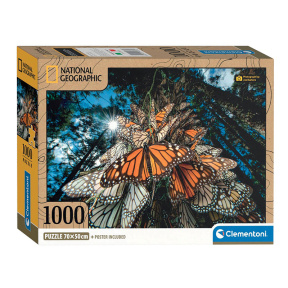 Puzzle "1000" National Geographic - Fluturi