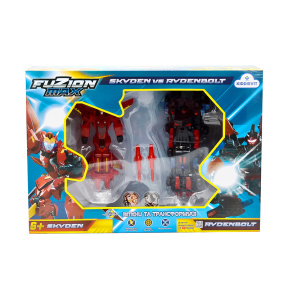 Игровой набор Transformers FUZION MAX – SKYDEN vs RYDENBOLT