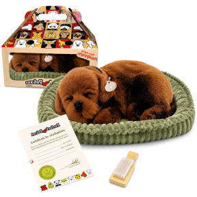 Jucarie interactiva Perfect Petz „Labrador Ciocolatiu”