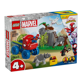 Constructor LEGO Marvel Echipa Spidey salvează un crawler de dinozaur