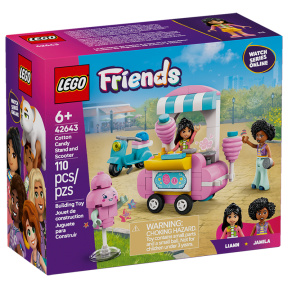 Constructor LEGO Friends Suport de vată de zahăr și scuter