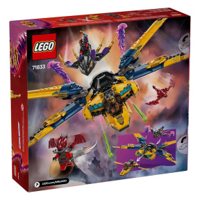 Constructor LEGO Ninjago Avionul de superfurtună Ras și Arina