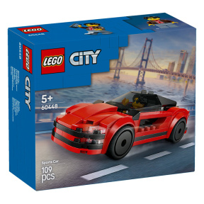 Constructor LEGO City Mașină sport roșie