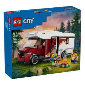 Constructor LEGO City Autocaravană de aventură pentru vacanțe în camping