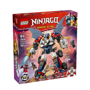 Constructor LEGO Ninjago Ultra Combiner al lui Zane