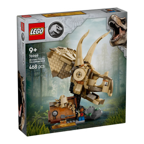 Constructor LEGO Jurassic World Fosile de dinozaur: Craniul Triceratops