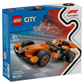 Конструктор LEGO City Пилот F1 на гоночном автомобиле McLaren