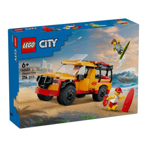 Constructor LEGO City Camion de salvare pe plajă