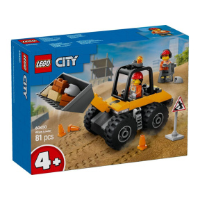 Constructor LEGO City Încărcător pe pneuri de construcții galben