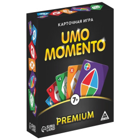 Joc de societate UMO moment. Premium, 70 de carduri, 7+