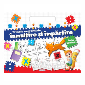 Bloc cu abțibilduri - Înmulțire și împărțire