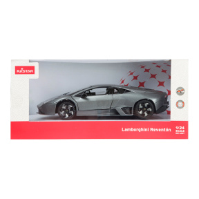 Mașină  RASTAR Die cast 1:24 Lamborghini REVENTON, sură