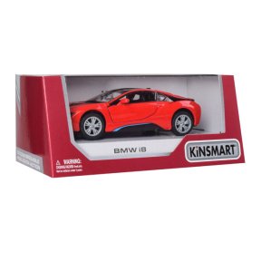 Kinsmart Mașină BMW I8 1:38 roșie