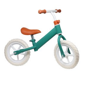 Bicicletă de echilibru 12, verde