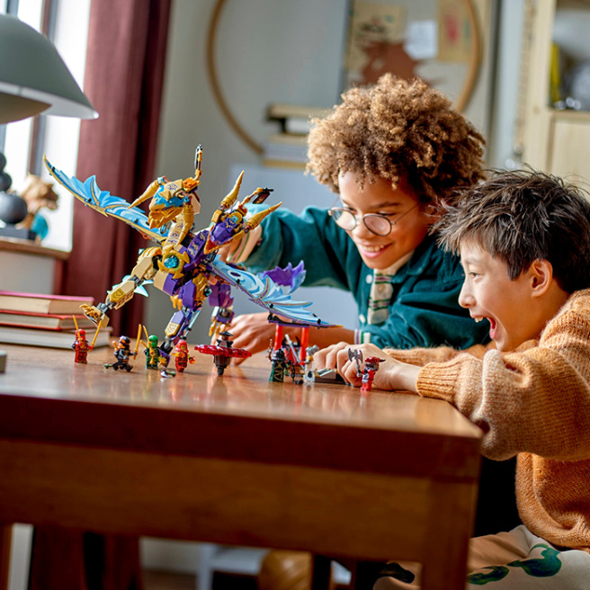 Constructor LEGO Ninjago Arc Dragon Focus - jucarenia.md