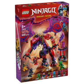 Constructor LEGO Ninjago Thunderfang al dragonului haosului