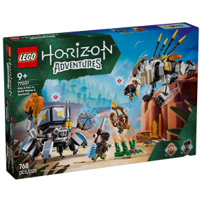 Constructor LEGO Horizon Adventures Aloy și Varl vs. Shell-Walker și Savtuz