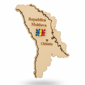 Magnet Harta Moldovei (mic)