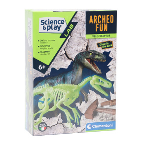 Набор для раскопки Динозавра Велоцираптор