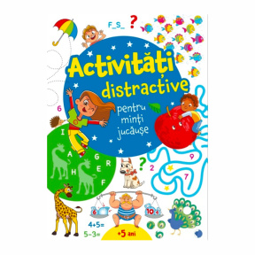 Activități distractive - albastră
