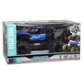 Машина 1:14 Багги Off Road на радиоуправлении, USB, аккумулятор, синяя