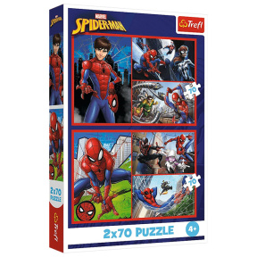 Puzzle "2x70" - Disney Marvel Spiderman