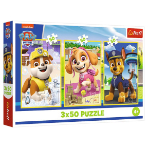 Puzzle "3x50" -Our dogs /PAW Patroll