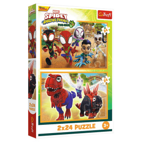 Puzzle "2x24" - Spidey and his Amazing Friends Marvel