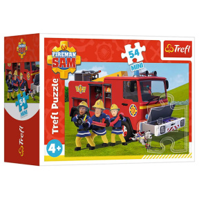 Puzzle"54mini" - Fireman Sam on standby