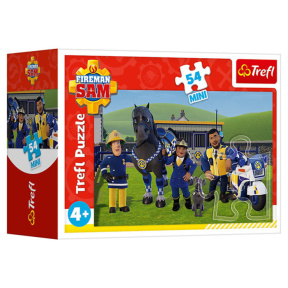 Puzzle"54mini" - Fireman Sam on standby