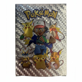 Set fun cărți FPC (55 buc.), Plastic, Argintiu