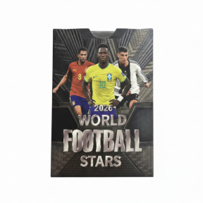 Set de carduri WFS (55 buc.) plastic, negru