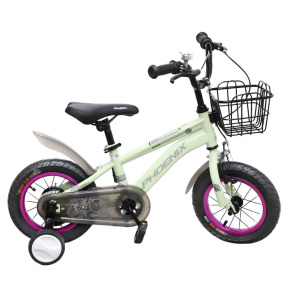 Детский велосипед 4-х колесный 12 дюймов, хаки